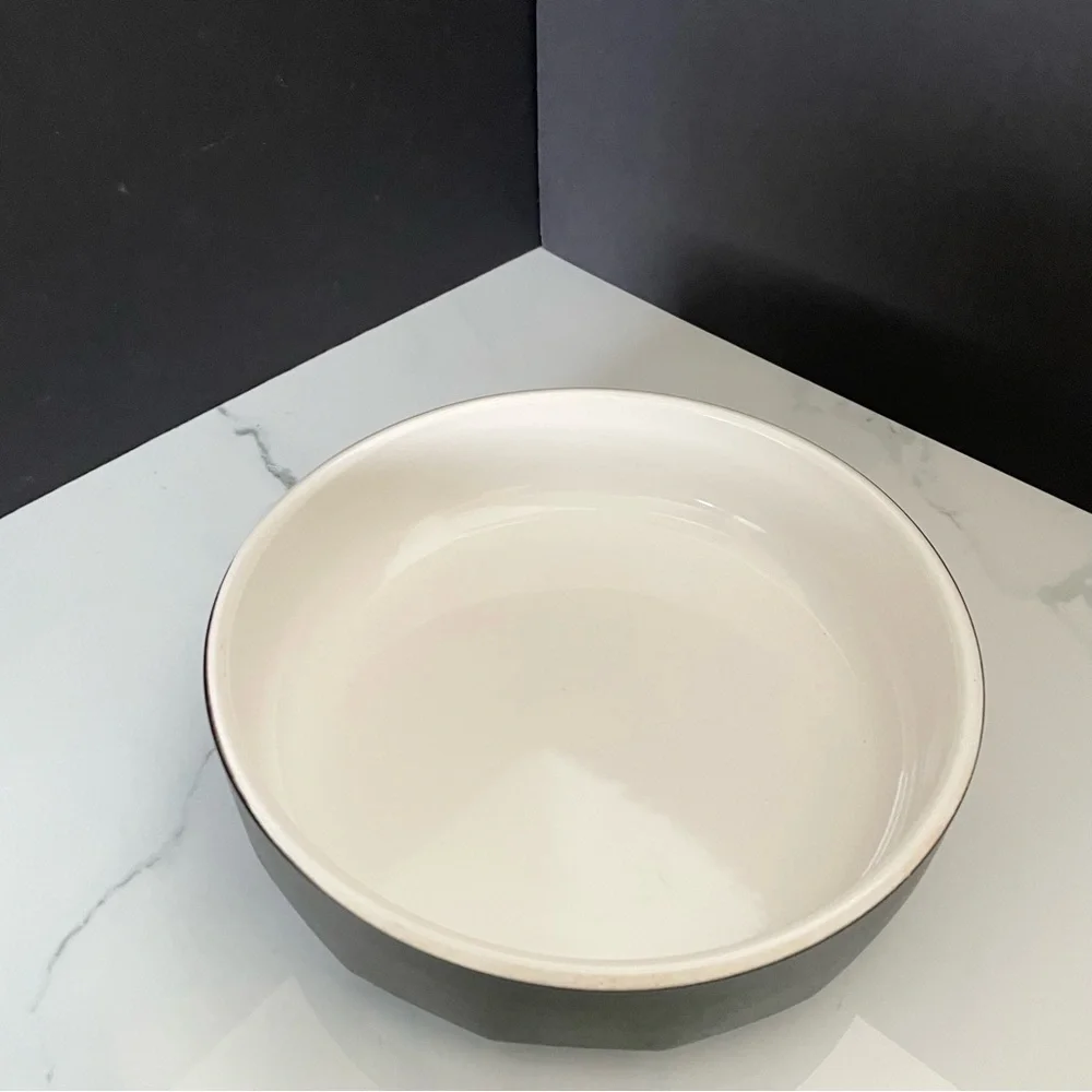 Black Pepper Serving Bowl - Vera Neumann for Mikasa